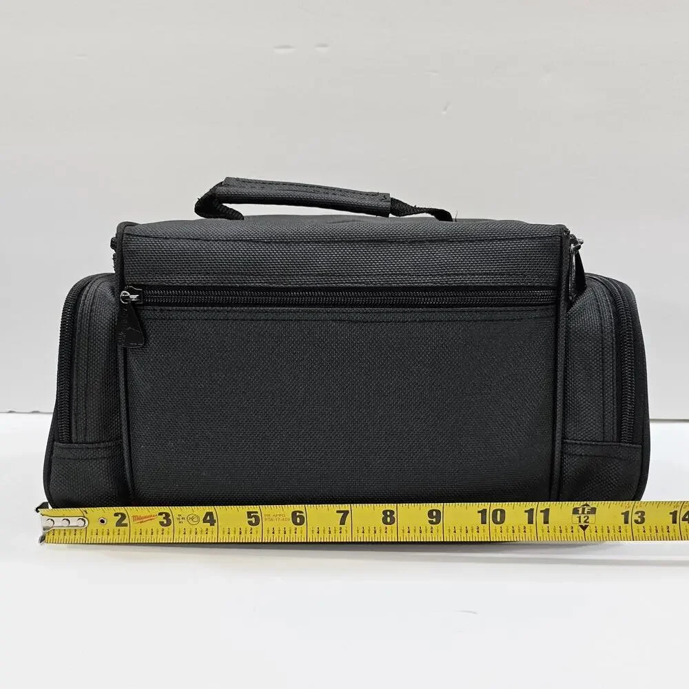 Rugged Ambico Camera Bag DSLR Case Black Padded Multi Pocket Travel Gear